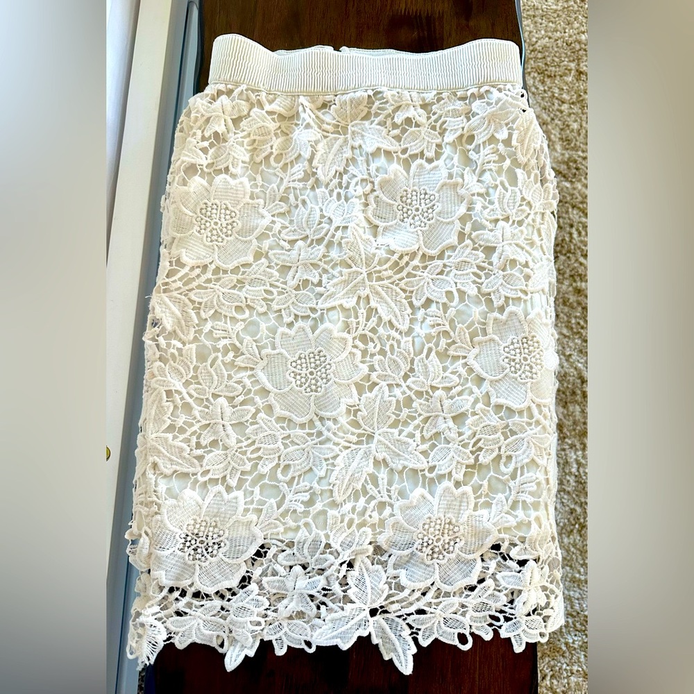 White prettiest skirt